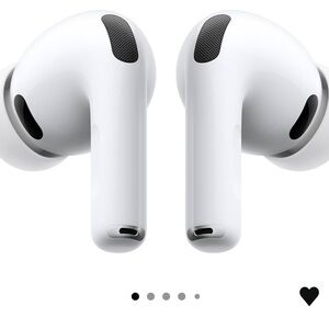 Apple AirPod pro 3 White Wireless Earbuds